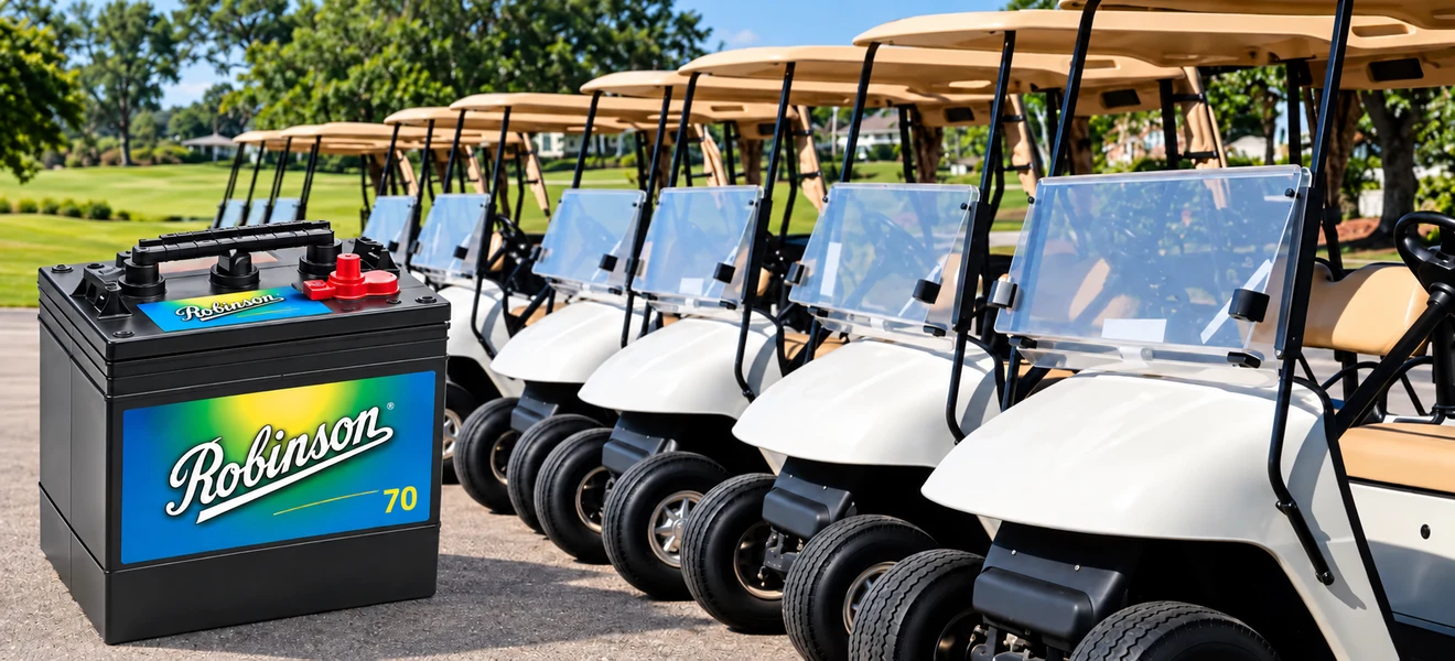 Batería para carritos de golf